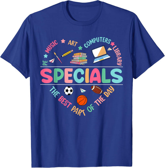 Specials The Best Part Of The Day T-Shirt - T-Shirt | Royal