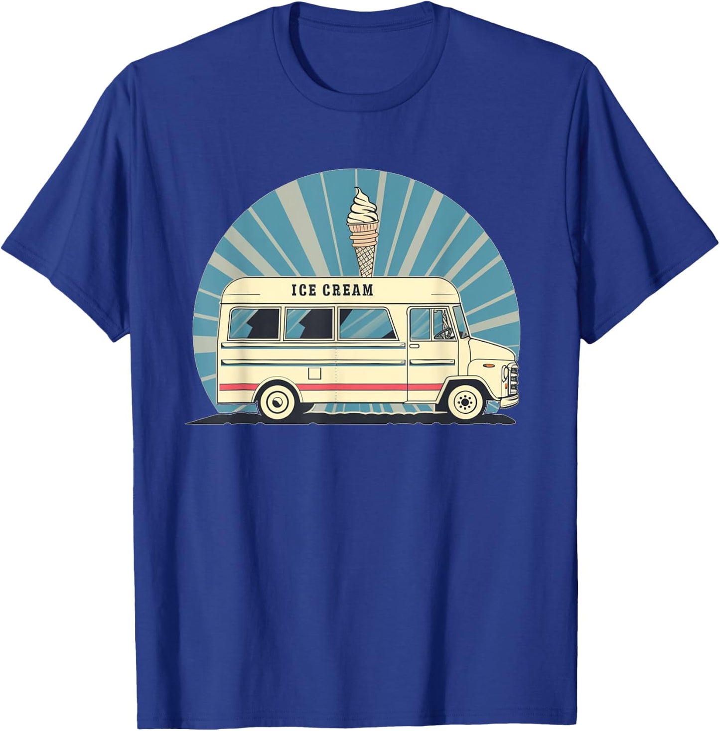Awesome Ice Cream Truck Costume for Boys and Girls T-Shirt - T-Shirt | Royal