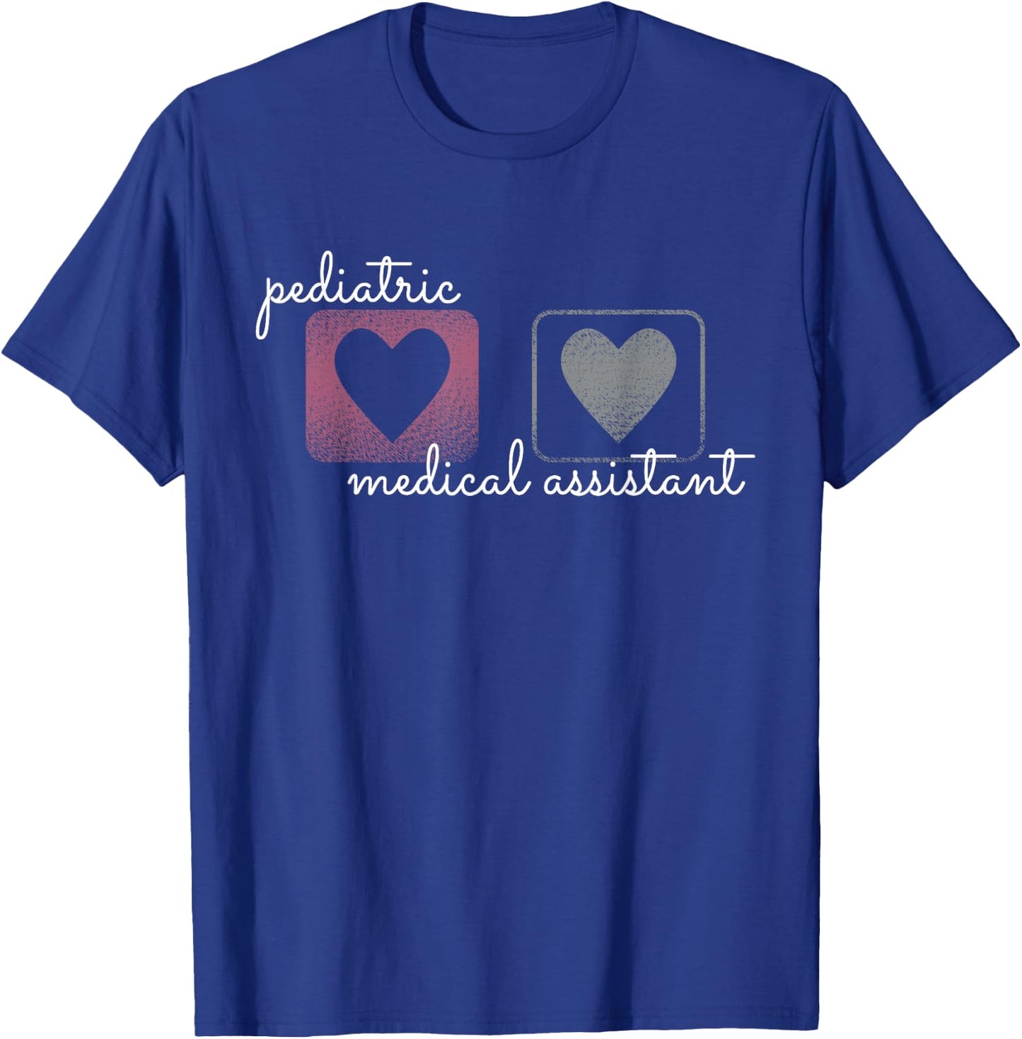 Pediatric Medical Assistant Pediatric MA Oncology Cardiology T-Shirt - T-Shirt | Royal