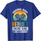 Original Body Rebuilt Engine Runs Like A Charm T-Shirt - T-Shirt | Royal