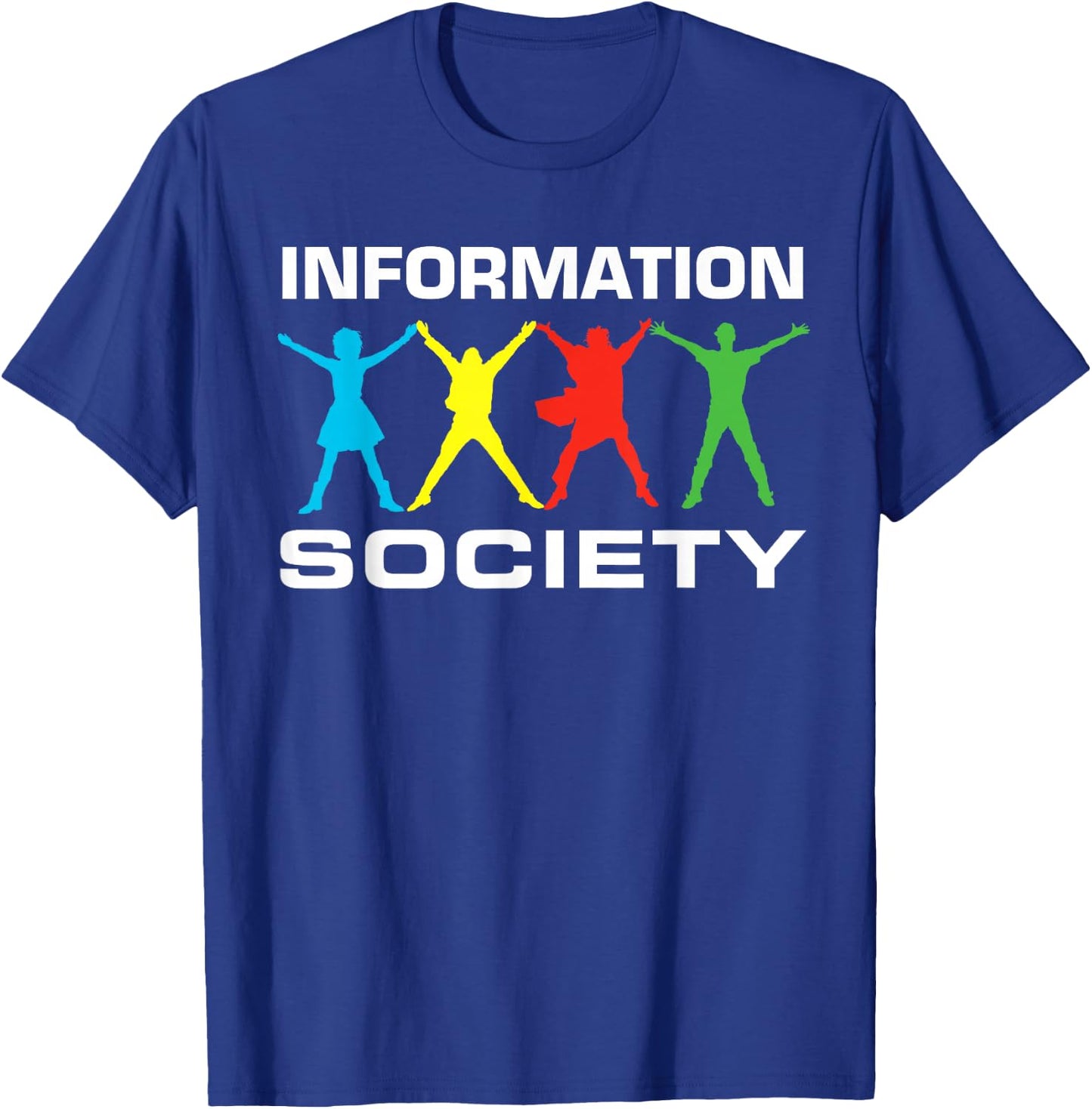 Information Society Jump T-Shirt - T-Shirt | Royal