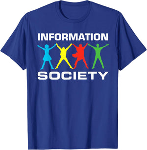Information Society Jump T-Shirt - T-Shirt | Royal