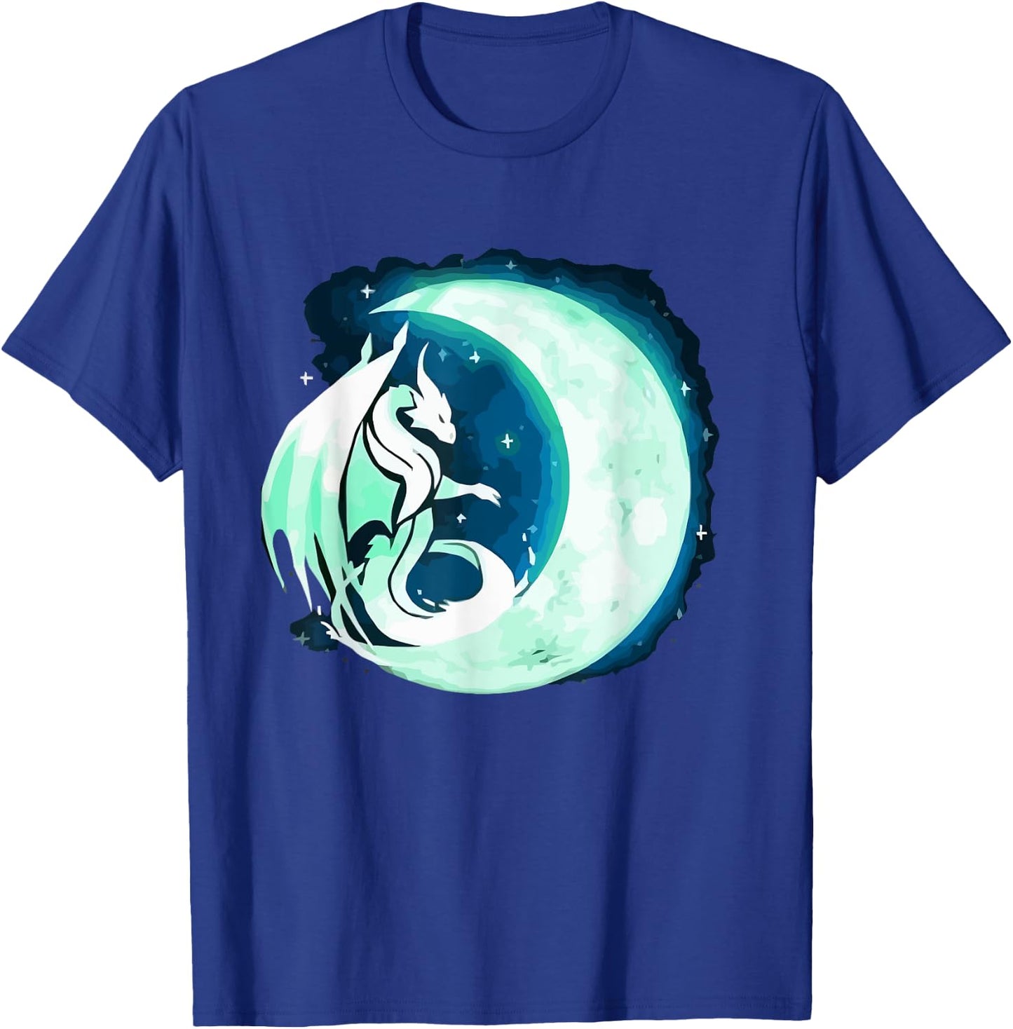 Dragon Moon T-Shirt - T-Shirt | Royal