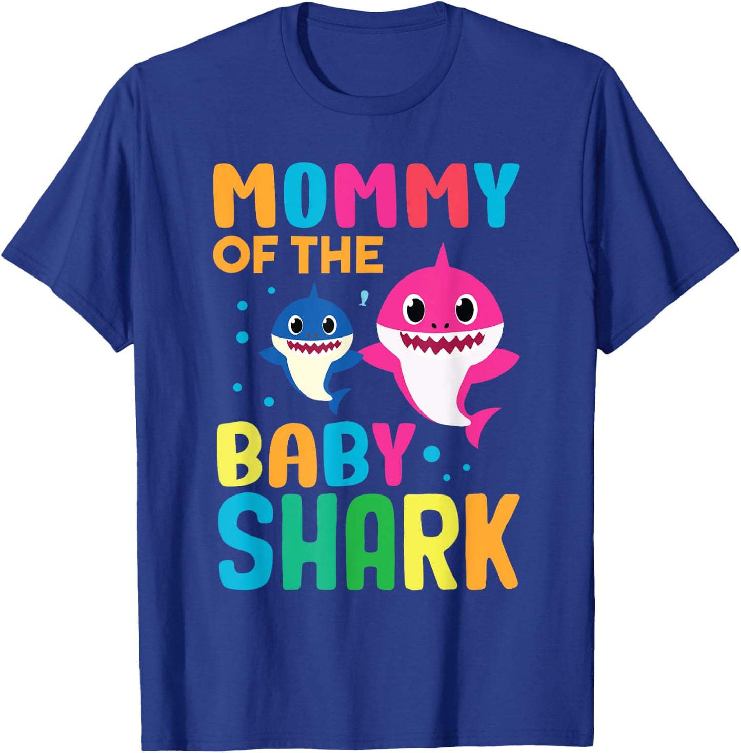 Shark Birthday Quote Funny B-day Mom T-Shirt - T-Shirt | Royal