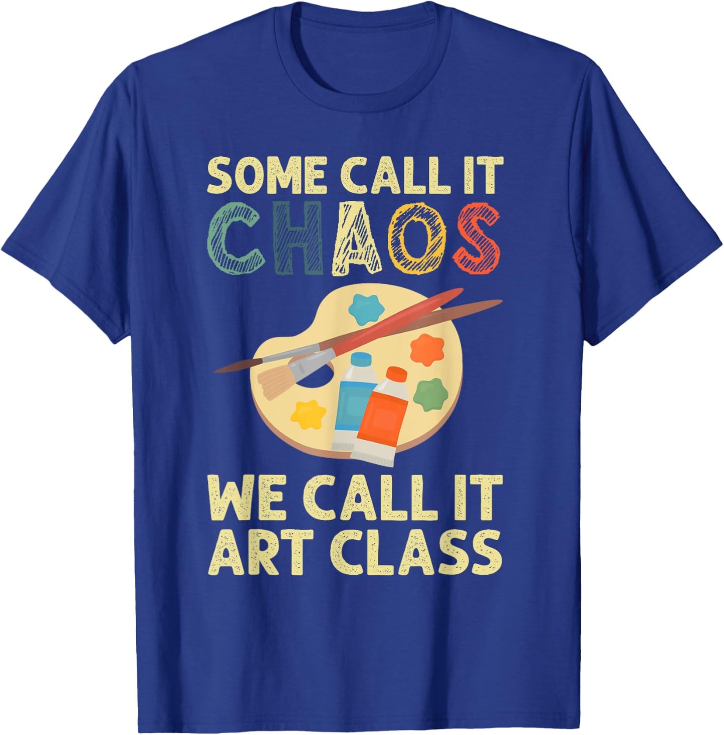 Art Teacher Design Women Art Teacher Appreciation T-Shirt - T-Shirt | Royal
