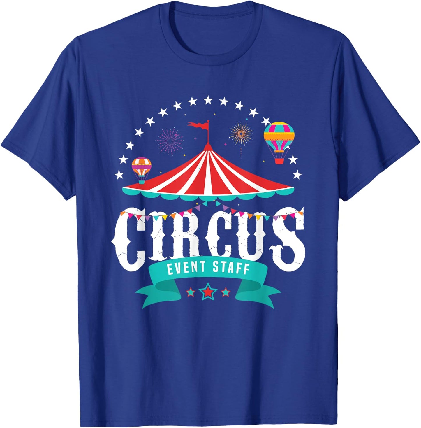 Circus Carnival Birthday Party T-Shirt - T-Shirt | Royal