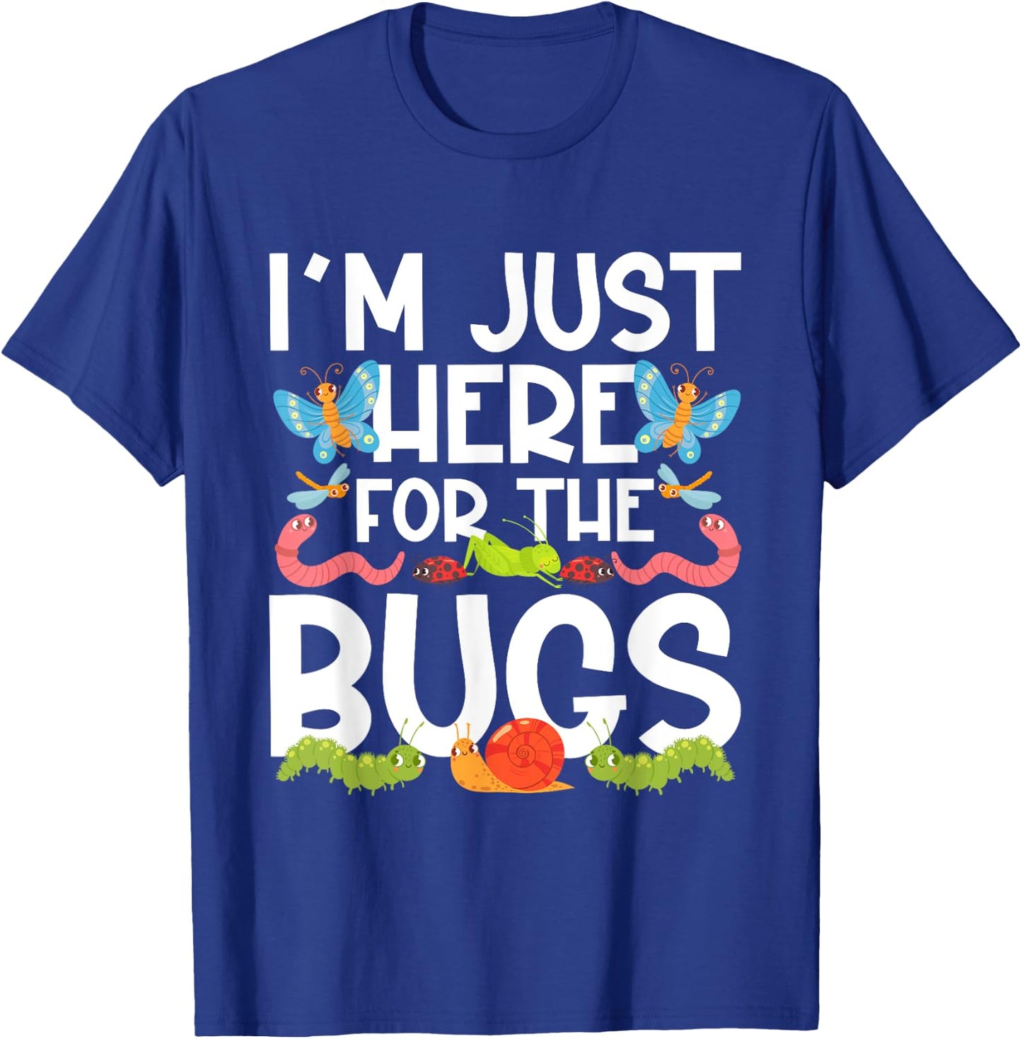 Bug Lover Insect T-Shirt - T-Shirt | Royal