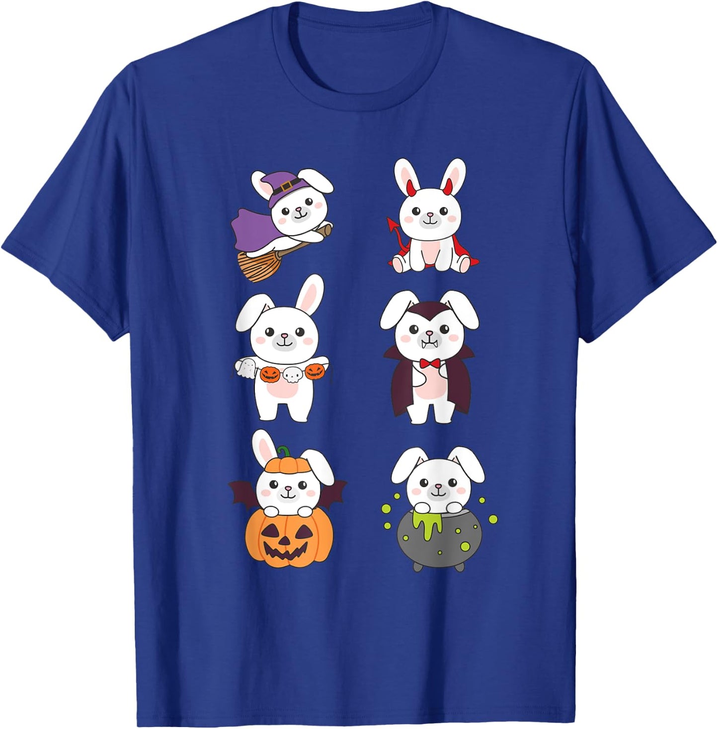 Bunny Halloween Costume Bunnies Halloween T-Shirt - T-Shirt | Royal