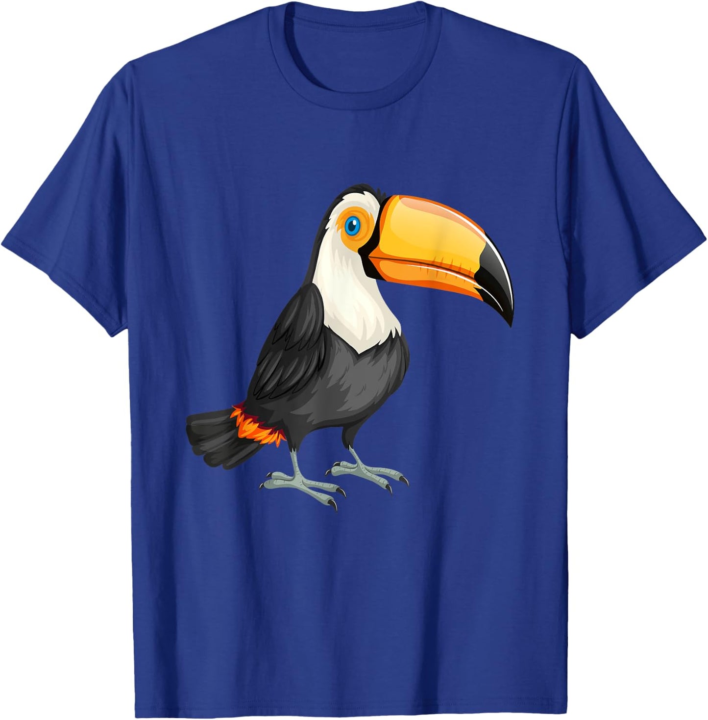Funny Toucan Bird Tropical Rainforest Animal Wildlife T-Shirt - T-Shirt | Royal