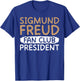 Sigmund Freud Fan Club President Therapist T-Shirt - T-Shirt | Royal