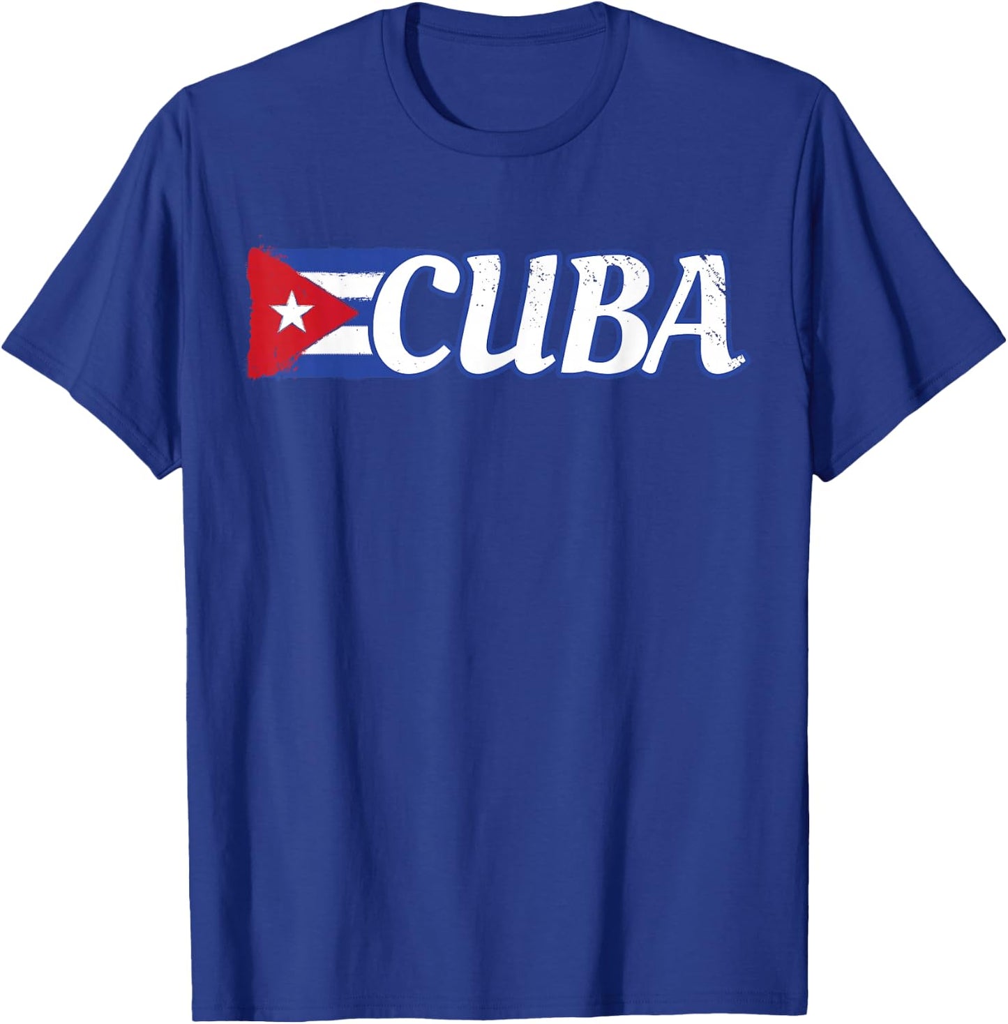 Cuban Flag Shirt Cuba Hispanic Heritage Month T-Shirt - T-Shirt | Royal