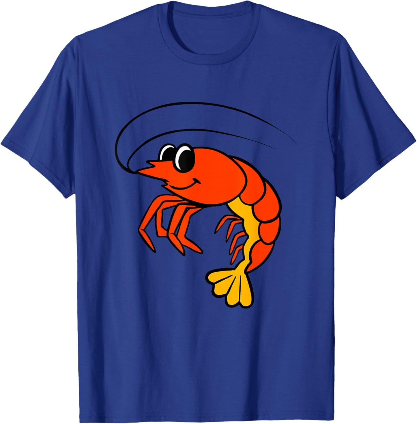 Kids Shrimp Shirt For Boys Or Girls | Cute Shrimp Gift T-Shirt - T-Shirt | Royal