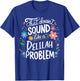 Delilah Personalized Cute Flower Girls Delilah Name T-Shirt - T-Shirt | Royal