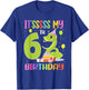 It's My 6th Birthday Snake 6 Years Old Birthday T-Shirt - T-Shirt | Royal