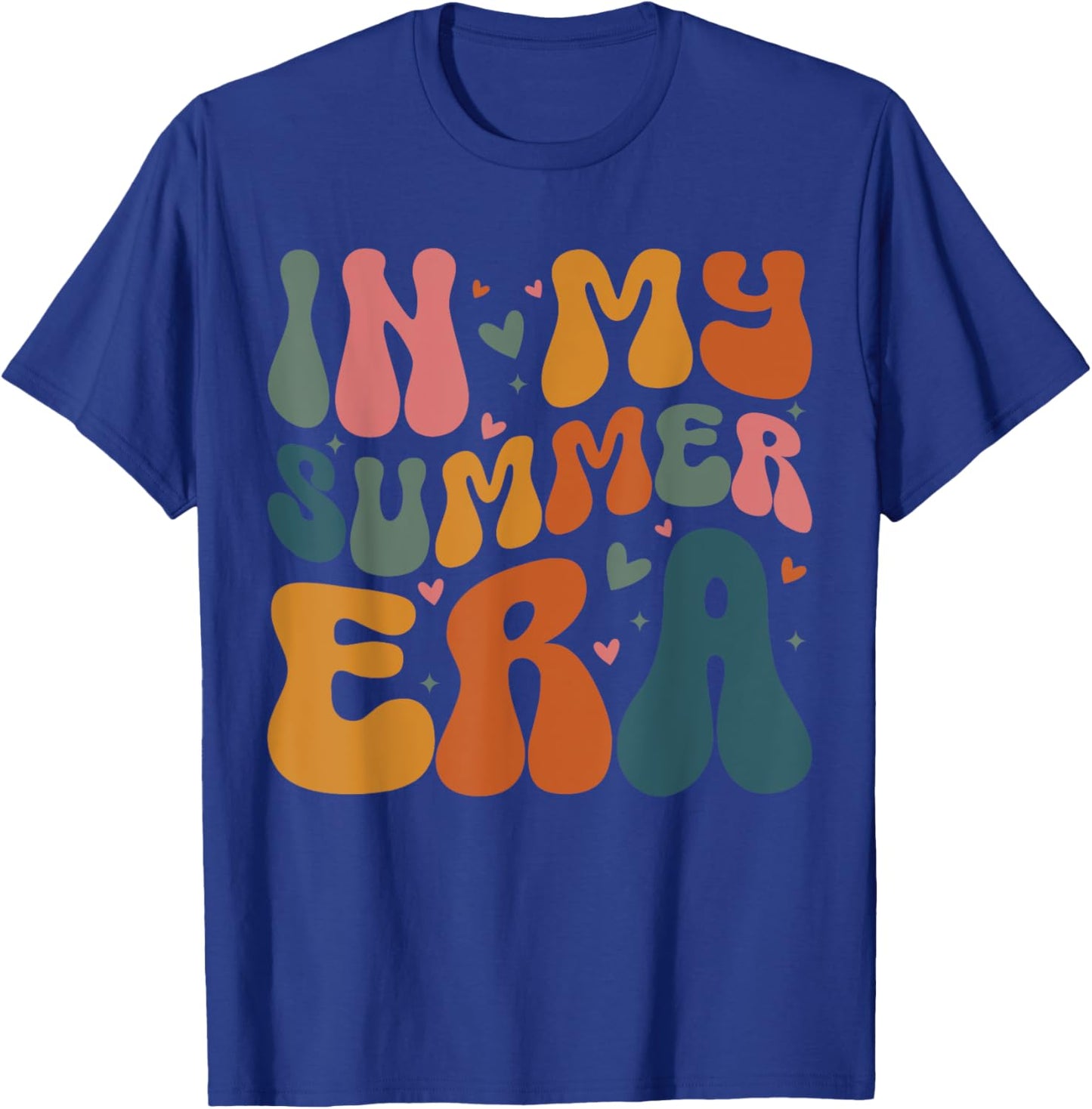 In My Summer Era Happy Last Day of School Teacher Kids T-Shirt - T-Shirt | Royal