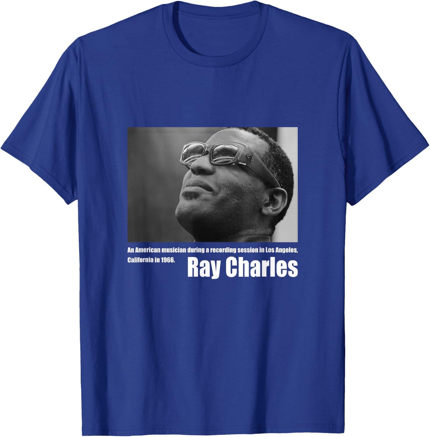 Ray Charles_001 T-Shirt - T-Shirt | Royal