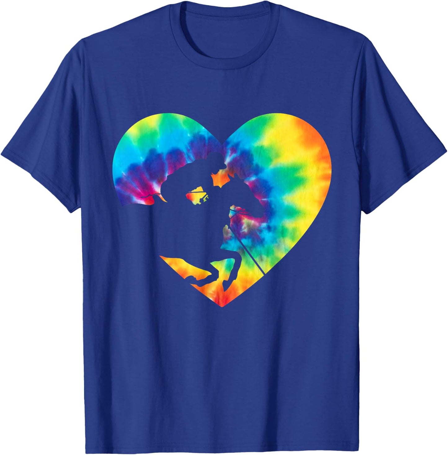 Polo Players Horseback Riding Horse Equestrian Sports T-Shirt - T-Shirt | Royal
