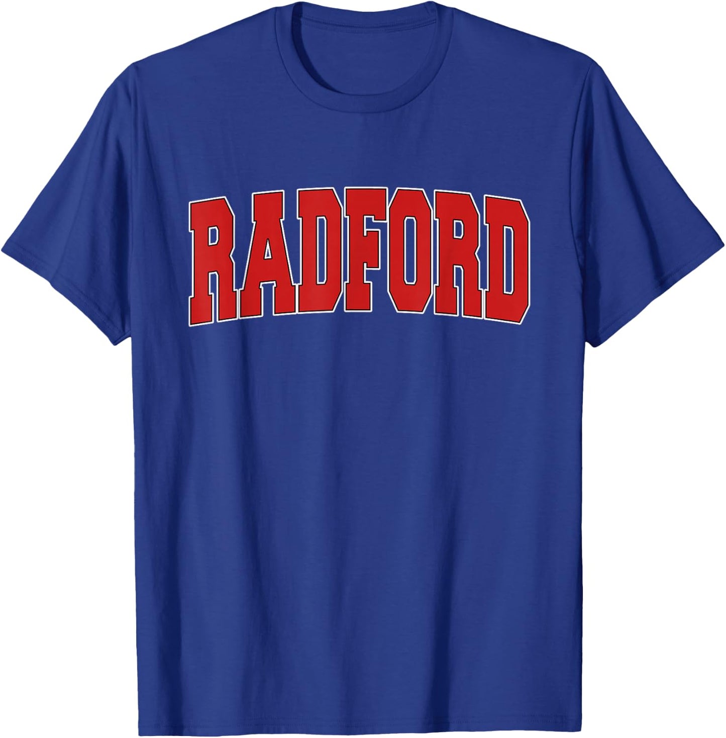 RADFORD VA VIRGINIA Varsity Style USA Vintage Sports T-Shirt - T-Shirt | Royal