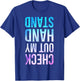 Check Out My Handstand Funny Gymnastics Boys Girls T-Shirt - T-Shirt | Royal