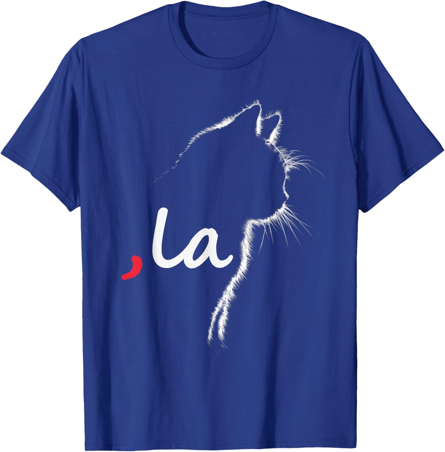 Cat Ladies For Kamala Harris For President 2024 Comma La T-Shirt - T-Shirt | Royal