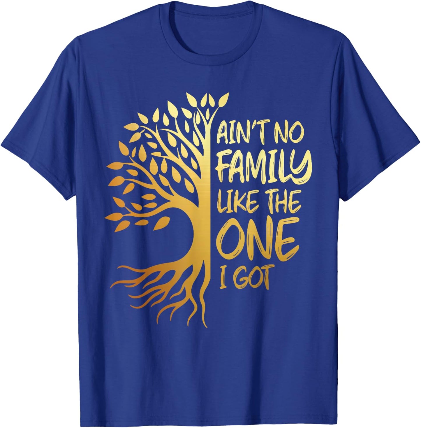 Ant no family like the one i got family tree reunion 2024 T-Shirt - T-Shirt | Royal
