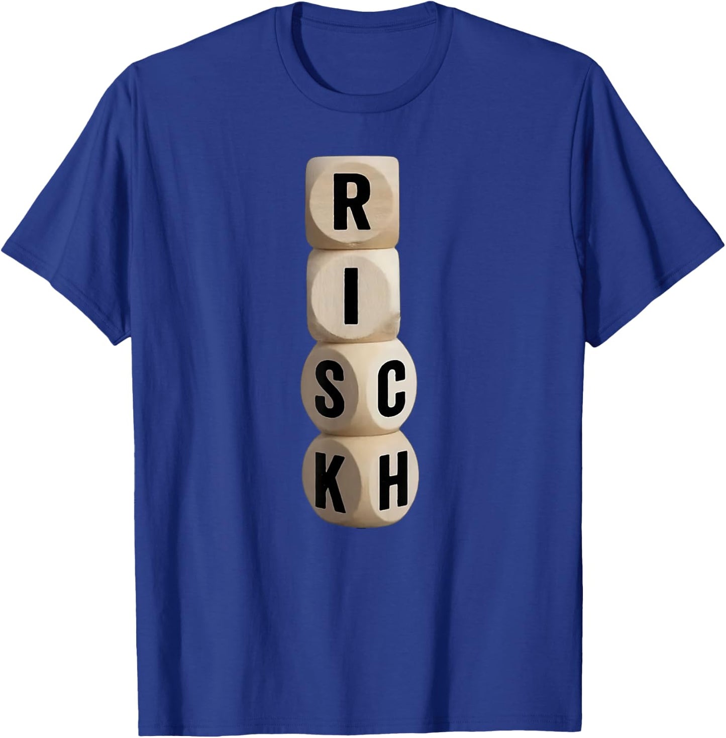 Risk Rich I will be Rich Earn Crypto T-Shirt - T-Shirt | Royal