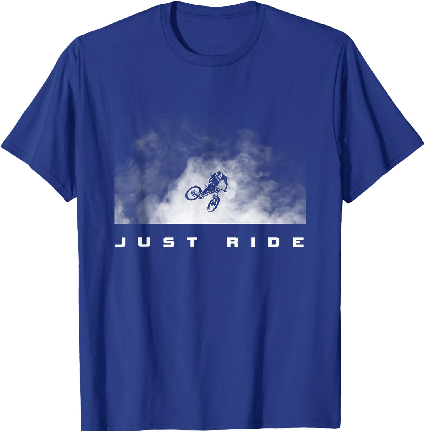 MTB Mountain Bike T-Shirt - T-Shirt | Royal