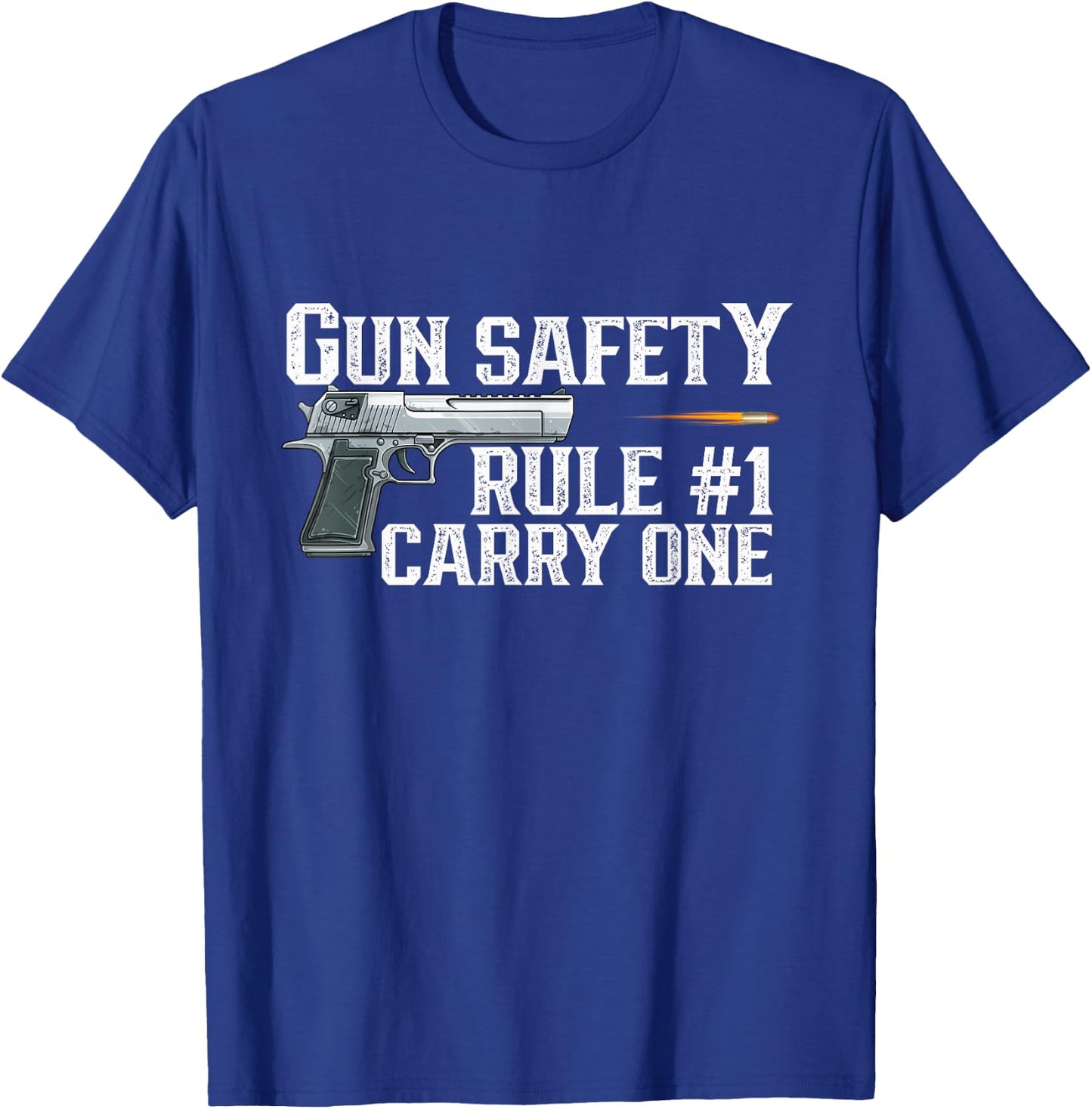 2nd Amendment Gun Safety Rule 1 is Carry One T-Shirt - T-Shirt | Royal