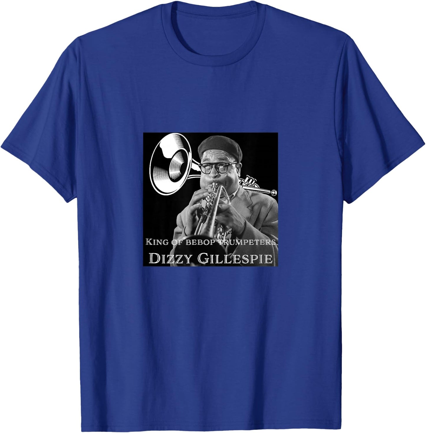 Dizzy Gillespie_001 T-Shirt - T-Shirt | Royal