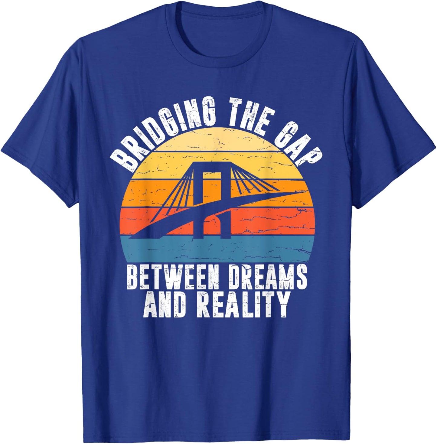 Bridging the Gap Structural Engineer T-Shirt - T-Shirt | Royal