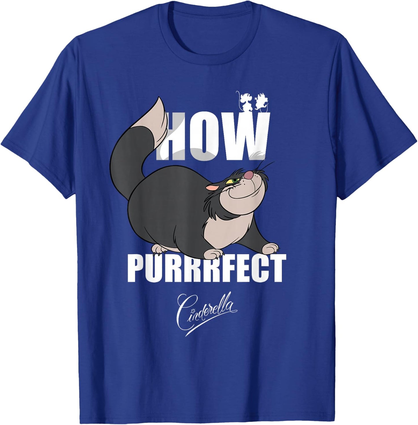 Disney Cinderella Lucifer How Purrrfect T-Shirt - T-Shirt | Royal