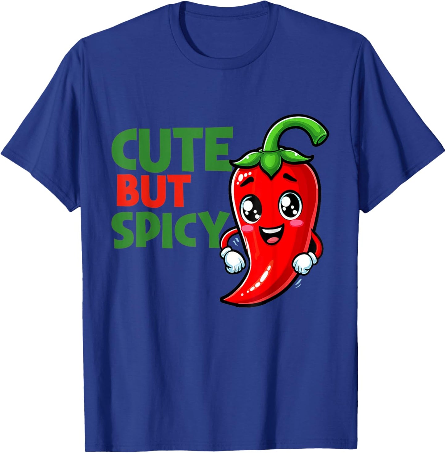 Funny Cute But Spicy Cute Chili Baby Girl Boy T-Shirt - T-Shirt | Royal