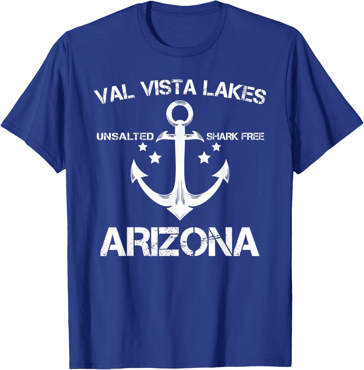 VAL VISTA LAKES ARIZONA Funny Fishing Camping Summer Gift Women Kids T-Shirt - T-Shirt | Royal