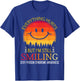I'm still smiling Stiff person syndrome Awareness, SPS T-Shirt - T-Shirt | Royal