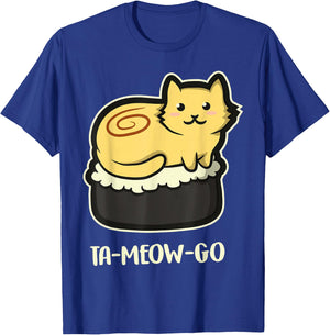 Japanese Anime Kawaii Sushi Cat T-Shirt - T-Shirt | Royal
