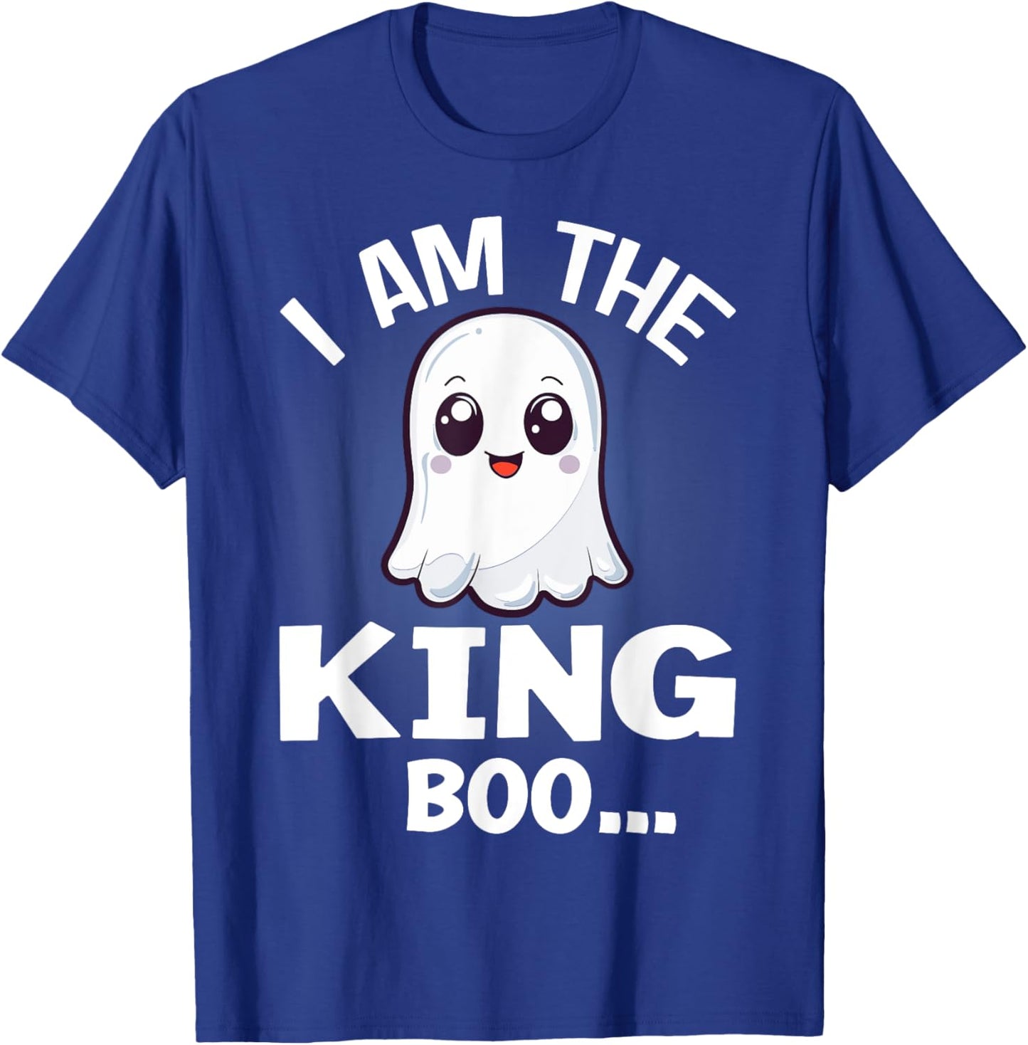 I Am The King Boo Halloween Matching Costume T-Shirt - T-Shirt | Royal