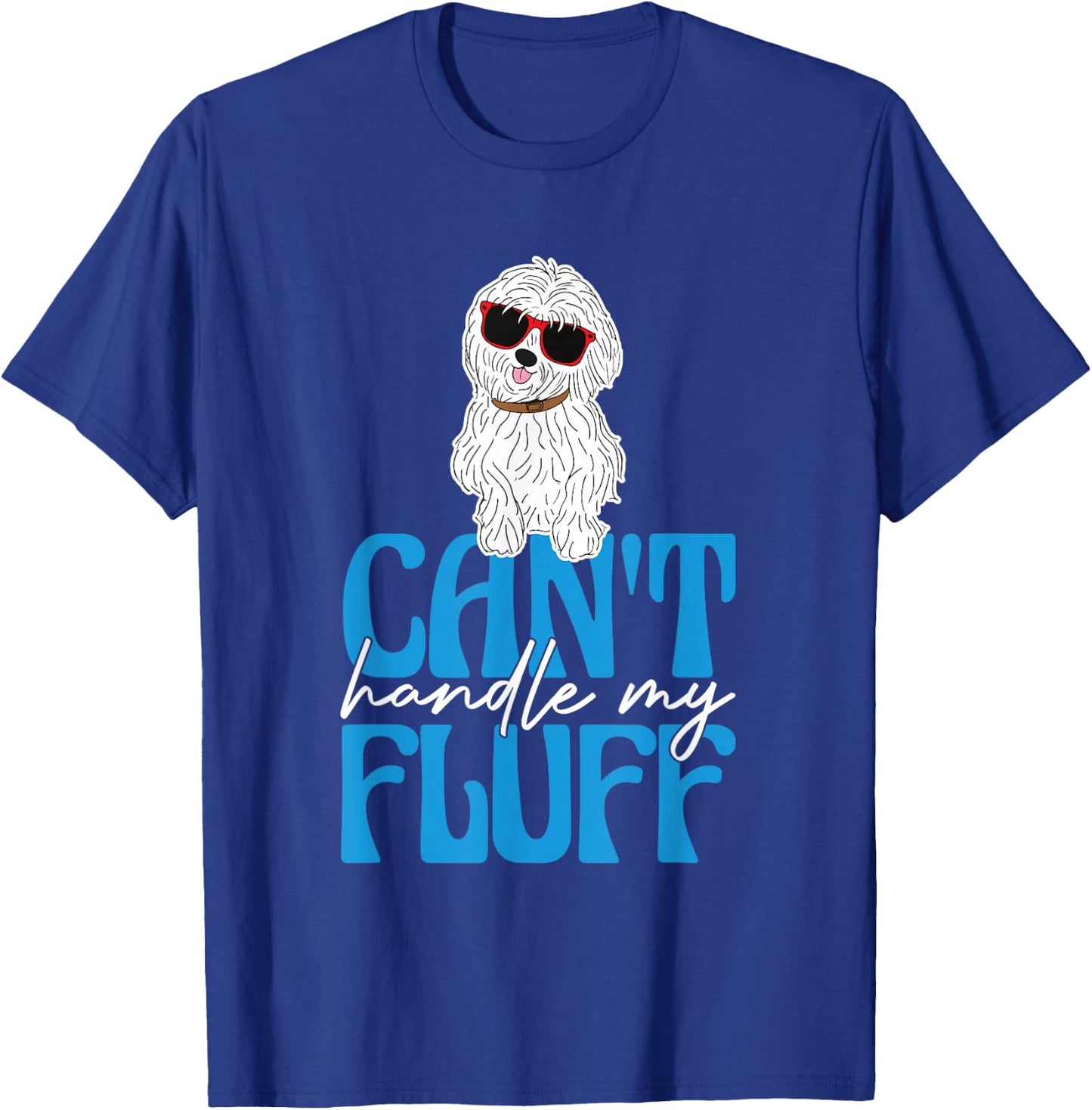 Coton De Tulear Lover Dog Owner Funny Coton De Tulear Men Women Girls Kids T-Shirt - T-Shirt | Royal