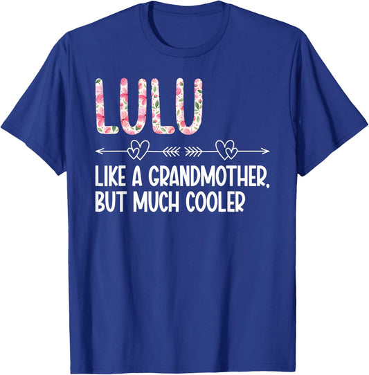 Lulu Definition Lulu Grandma Lulu Grandmother T-Shirt - T-Shirt | Royal