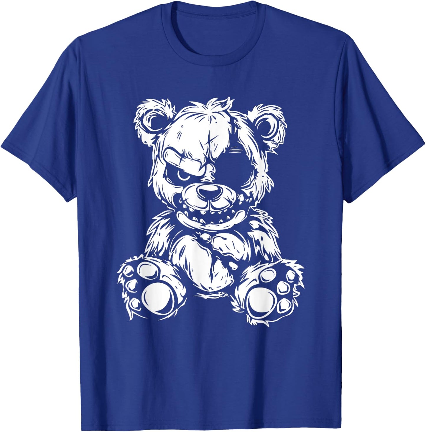 Horror Teddy Bear , Small, Black T-Shirt - T-Shirt | Royal