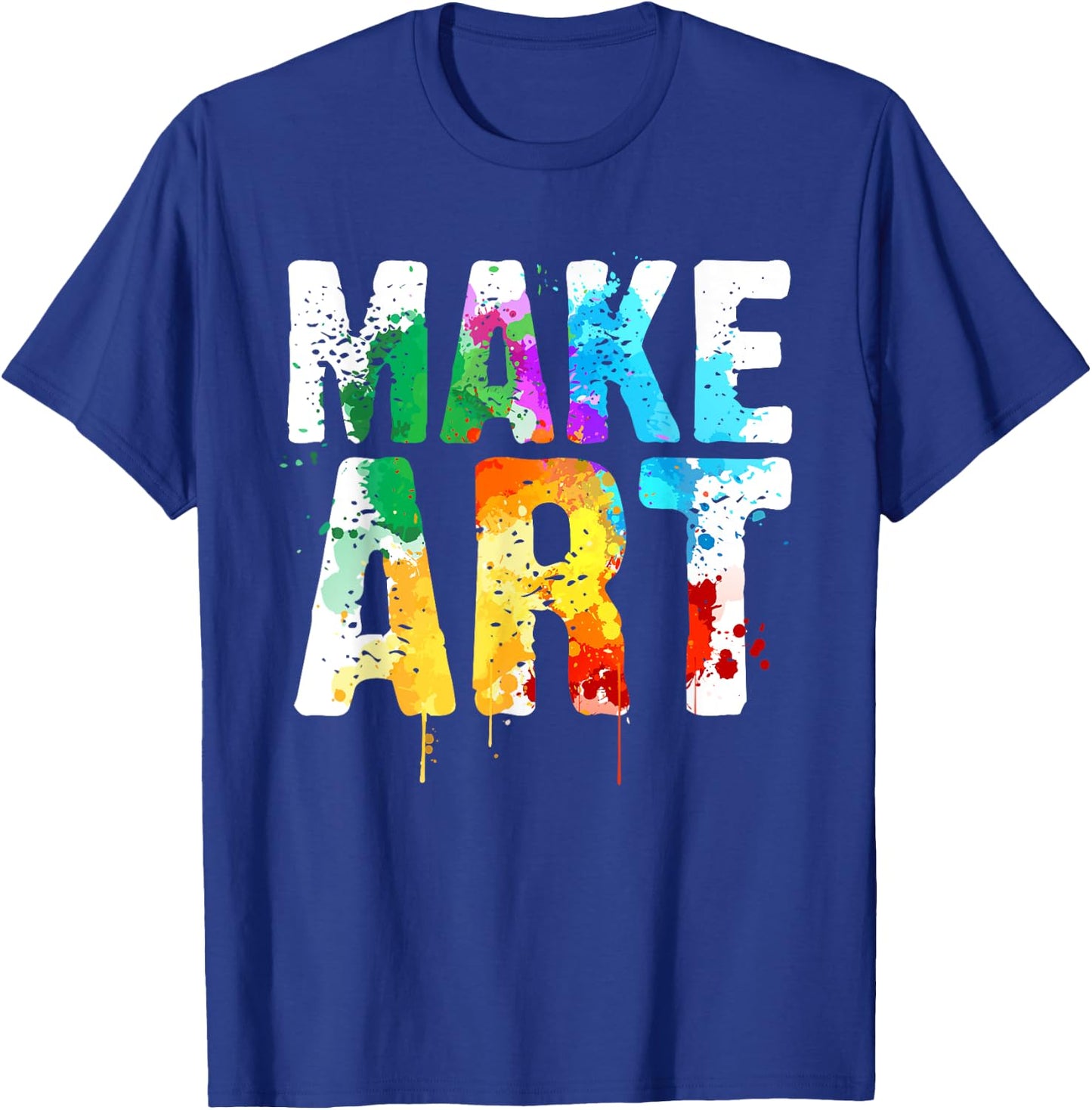 Cool Art Design Women Artists Art Painter Painting T-Shirt - T-Shirt | Royal