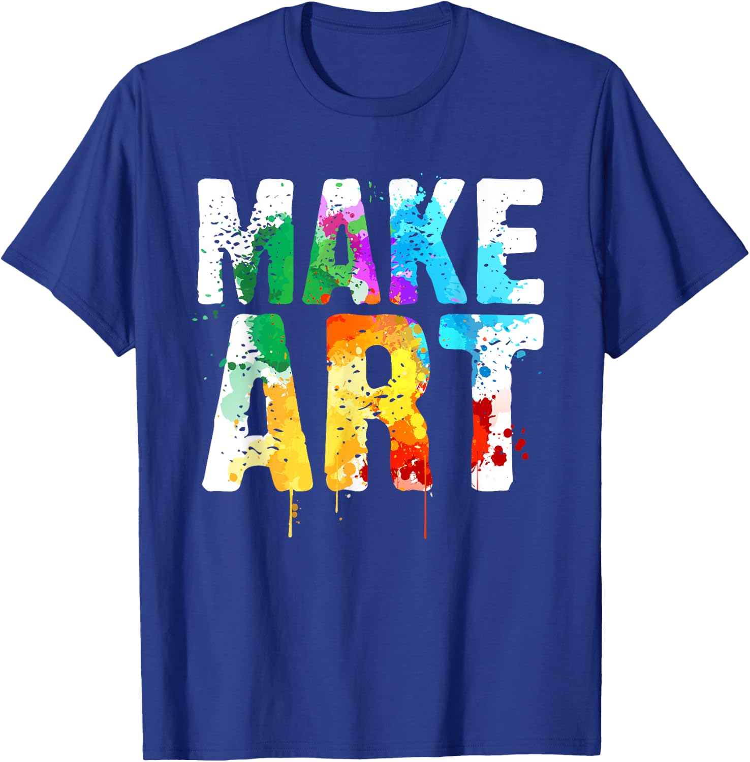 Cool Art Design Women Artists Art Painter Painting T-Shirt - T-Shirt | Royal