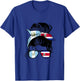 Guatemala and Costa Rica Mix Half Guatemalan Costa Rican T-Shirt - T-Shirt | Royal