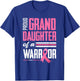 Proud Granddaughter Of A Warrior Breast Cancer Awareness T-Shirt - T-Shirt | Royal