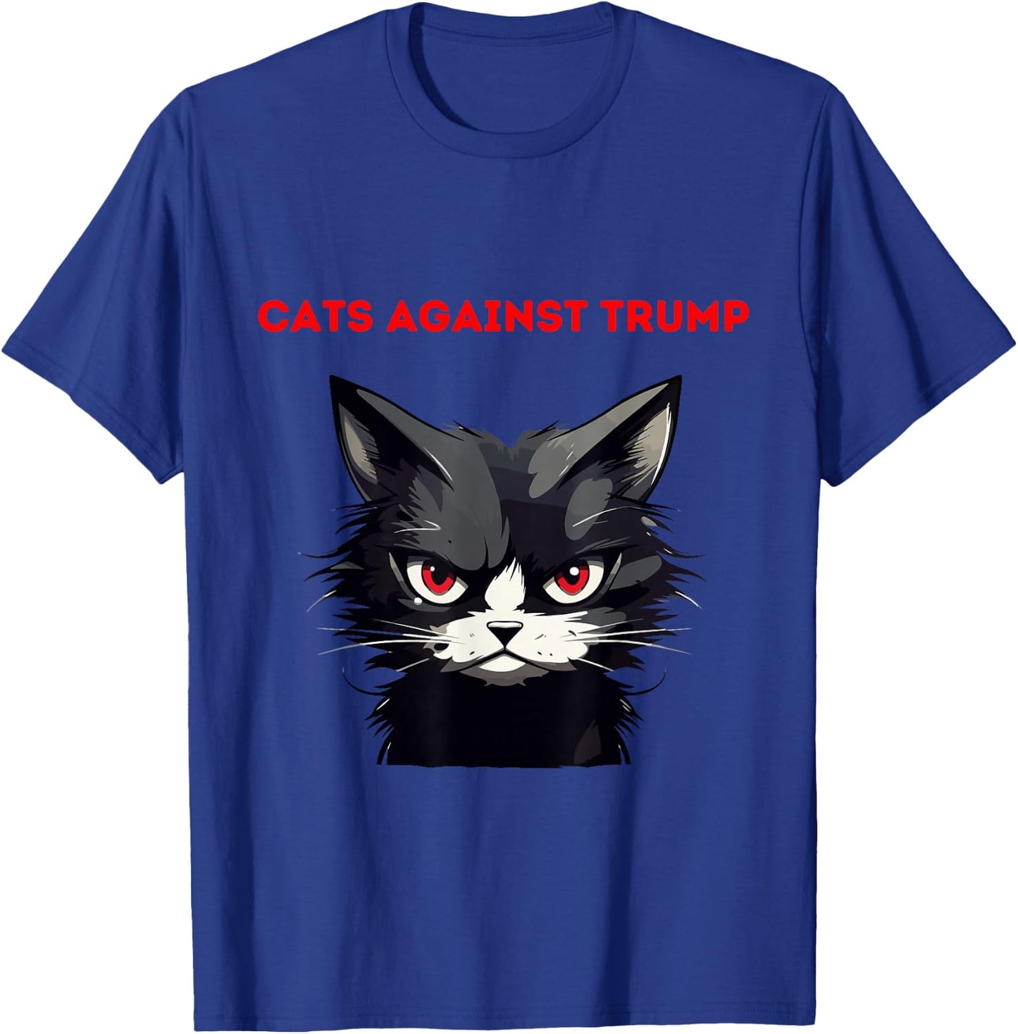 Cats Against Trump Cute Funny Not My President T-Shirt - T-Shirt | Royal