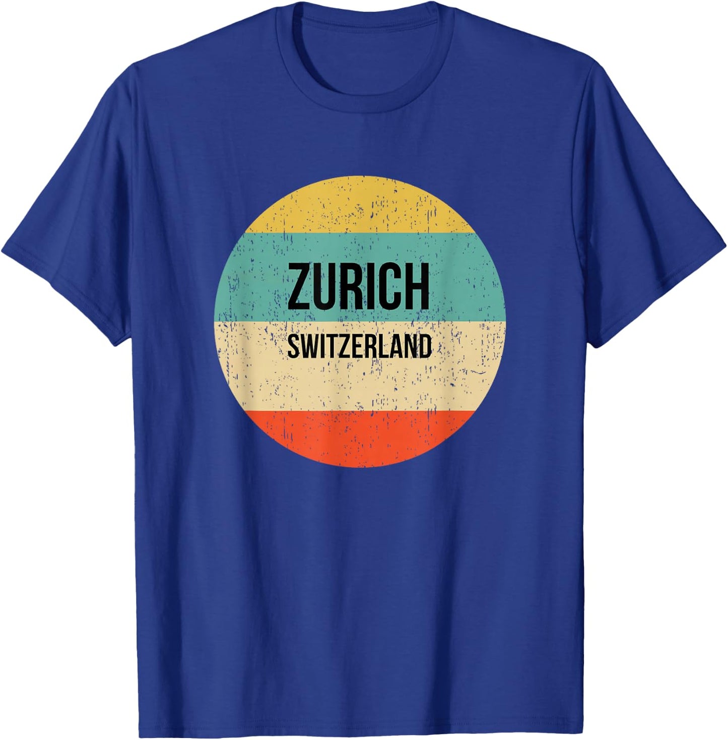 Zurich Switzerland T-Shirt - T-Shirt | Royal