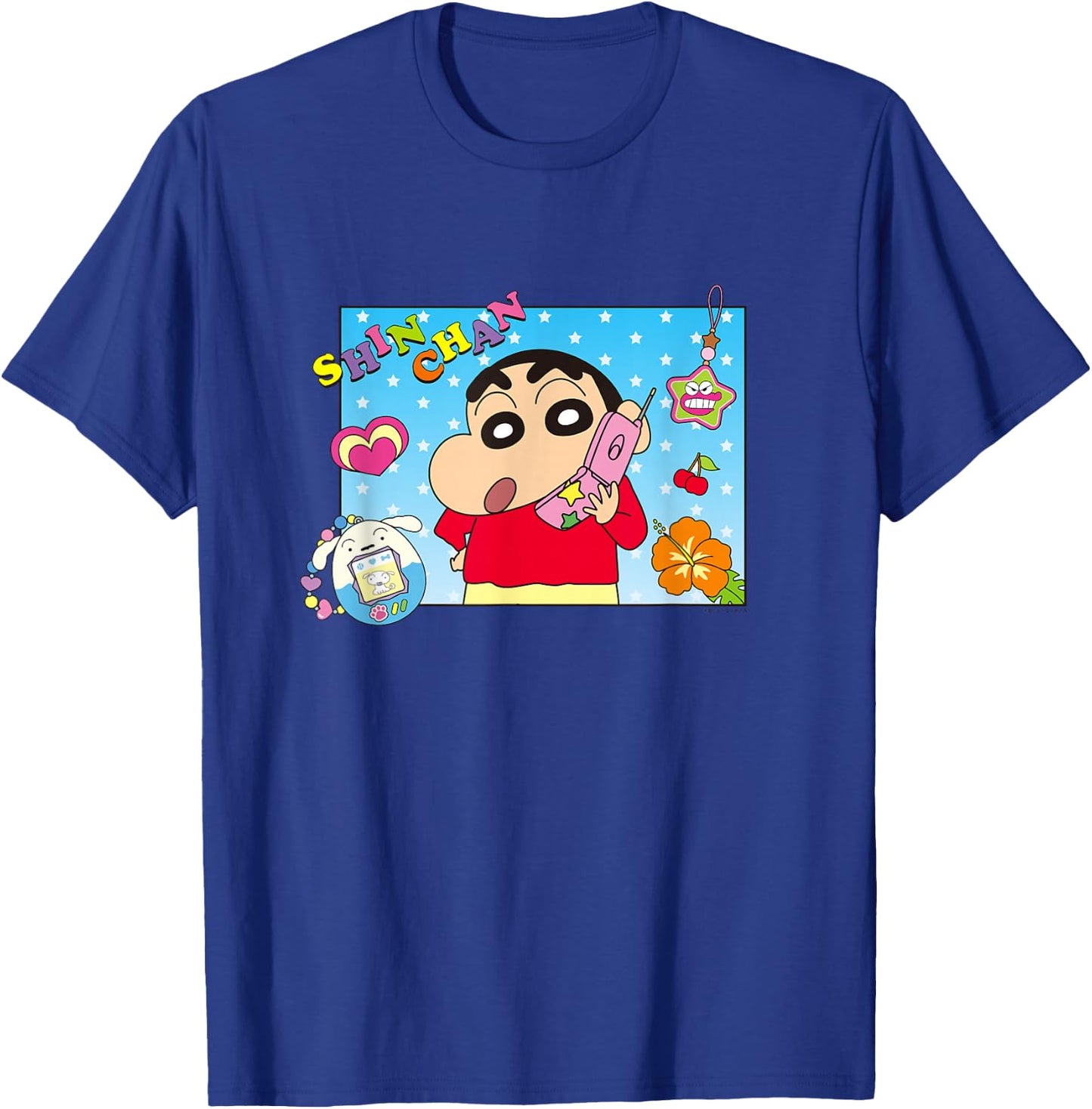 Crayon Shin-chan Playing HEISEI Shin-chan T-Shirt - T-Shirt | Royal