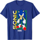 Sonic The Hedgehog Ready for Action Heroic Pose T-Shirt - T-Shirt | Royal