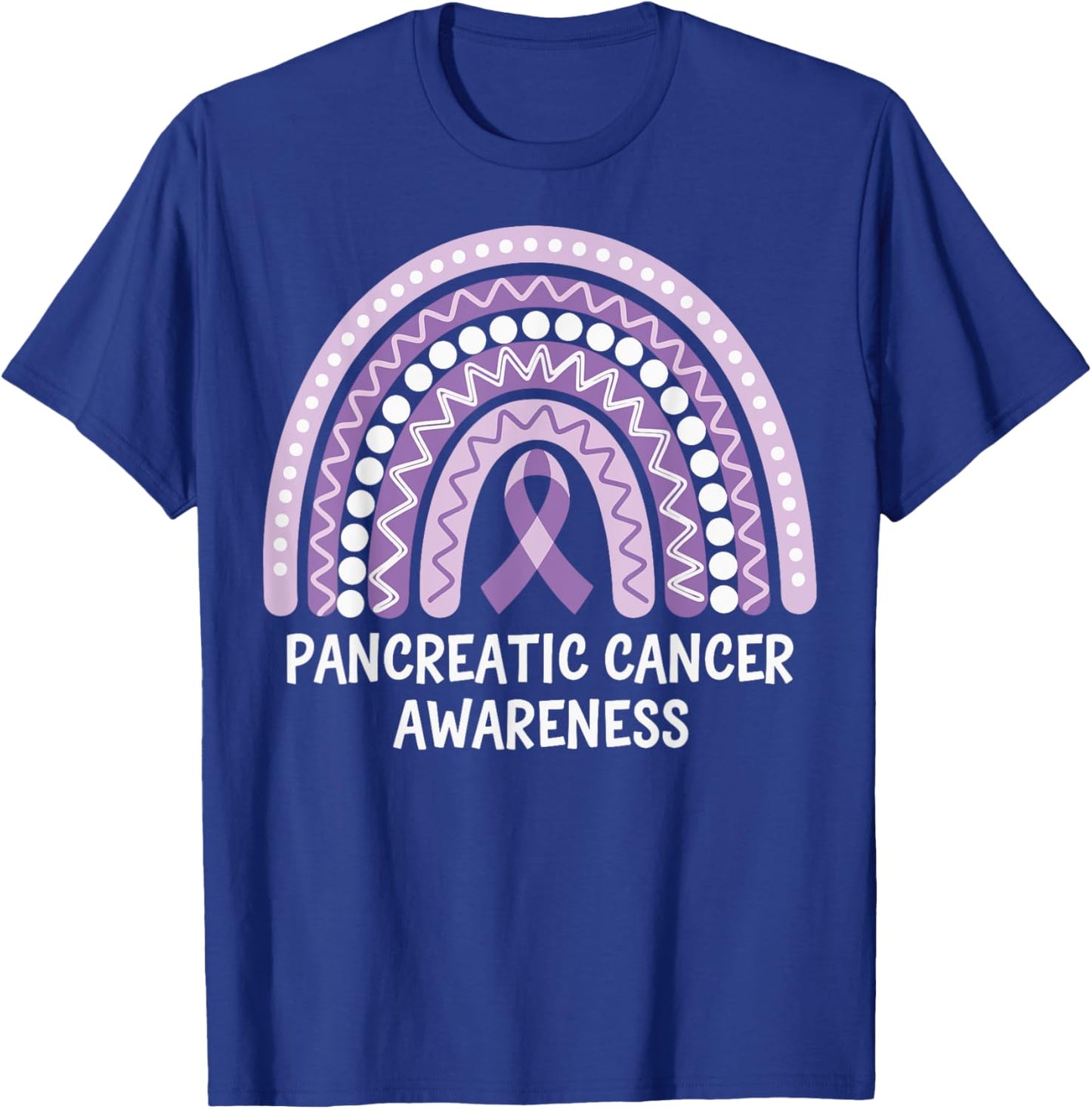 Pancreatic Cancer Awareness T-Shirt - T-Shirt | Royal