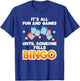 Best Bingo Novelty Women Bingo Lover Bingo Player T-Shirt - T-Shirt | Royal