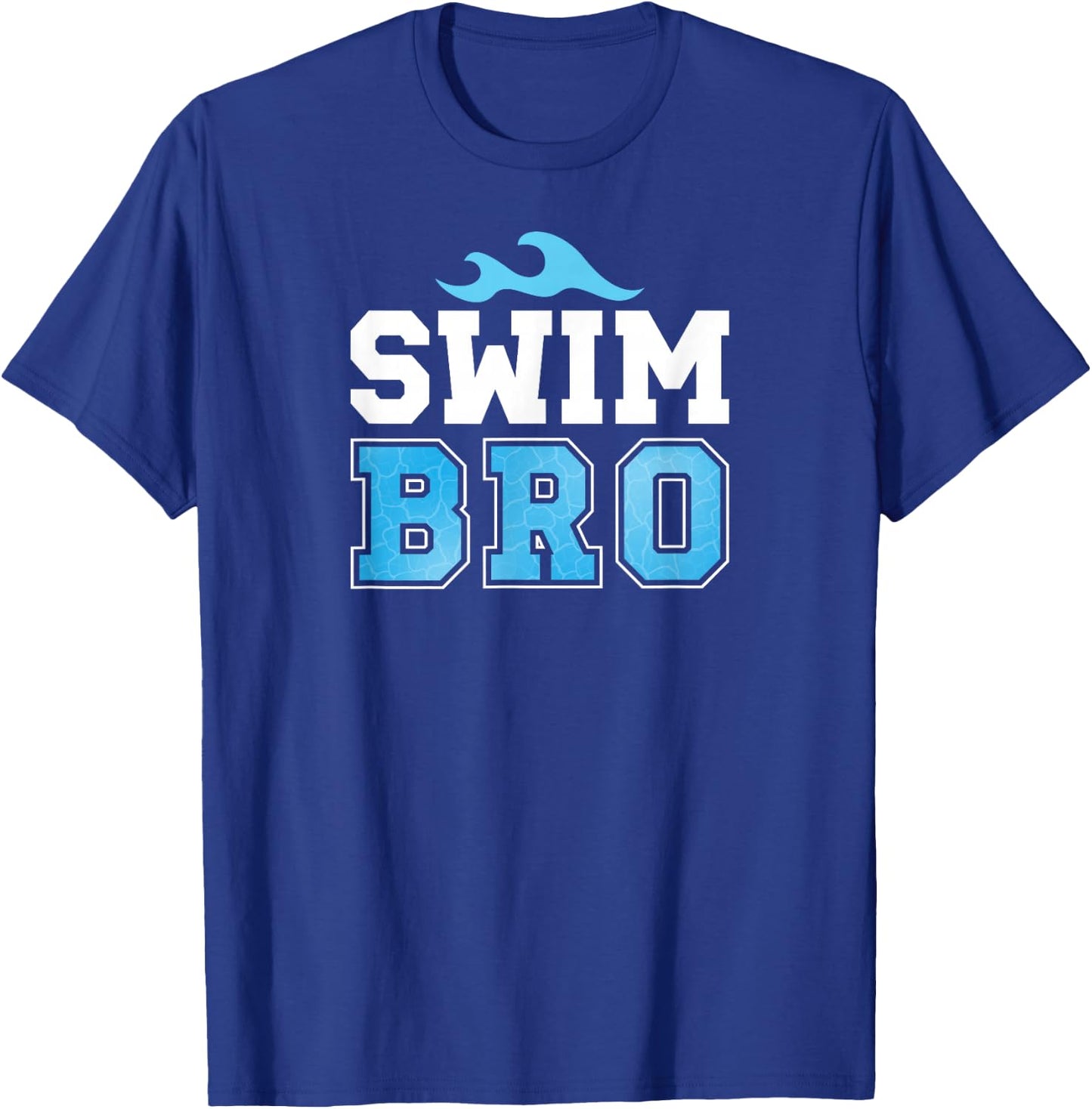 Swim Bro Swimming Brother Swim Brother Of A Swimmer Brother T-Shirt - T-Shirt | Royal